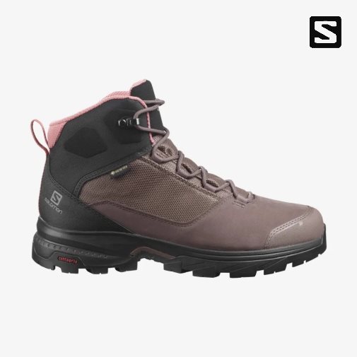 Salomon Outward GTX Turisticka Obuv Damske Hnede | SK 4VMQGF